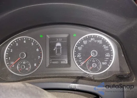 2016 Volkswagen Tiguan S из США, поврежденный, VIN WVGAV7AX2GW601584